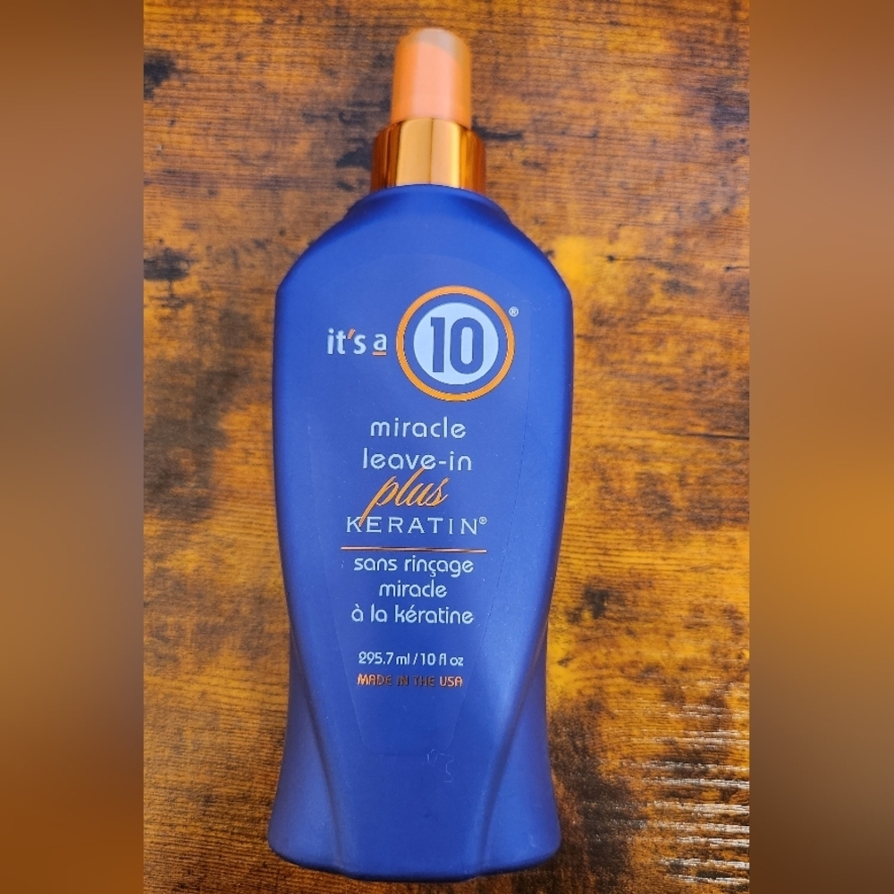 It's a 10 Miracle Leave-In Plus Keratin